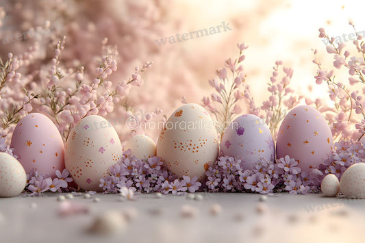 Spring Blossomeggscene Backdrop Images
