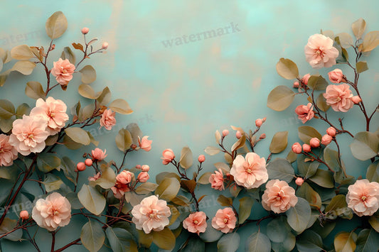 Spring Blossom Leaves Backdrop Images