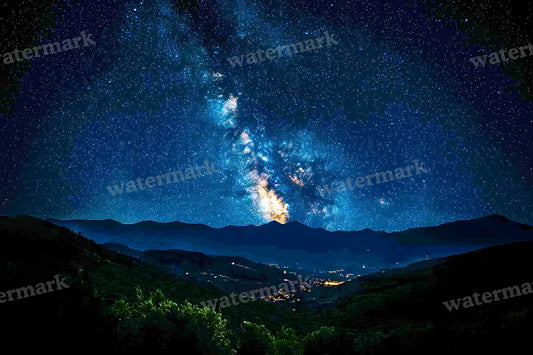 Starry Night Backdrop Images