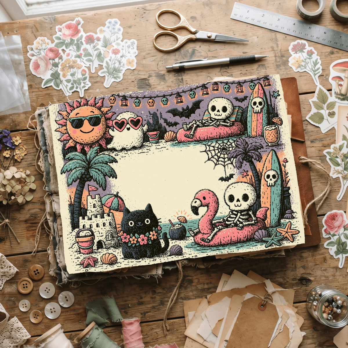 Summerween Invitation Border