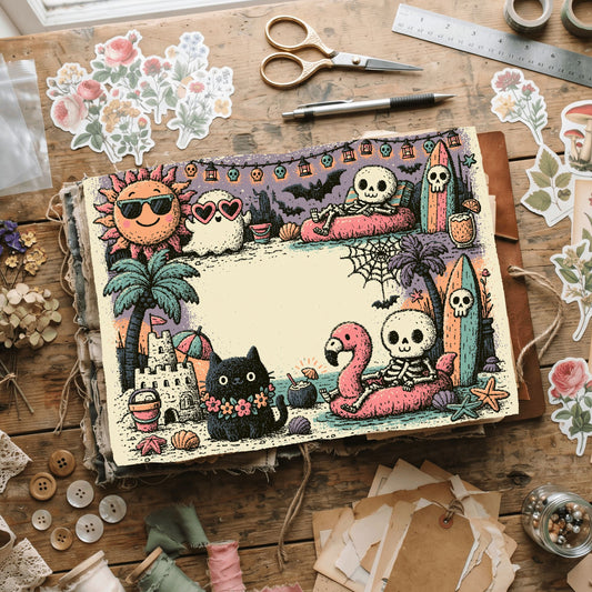 Summerween Invitation Border