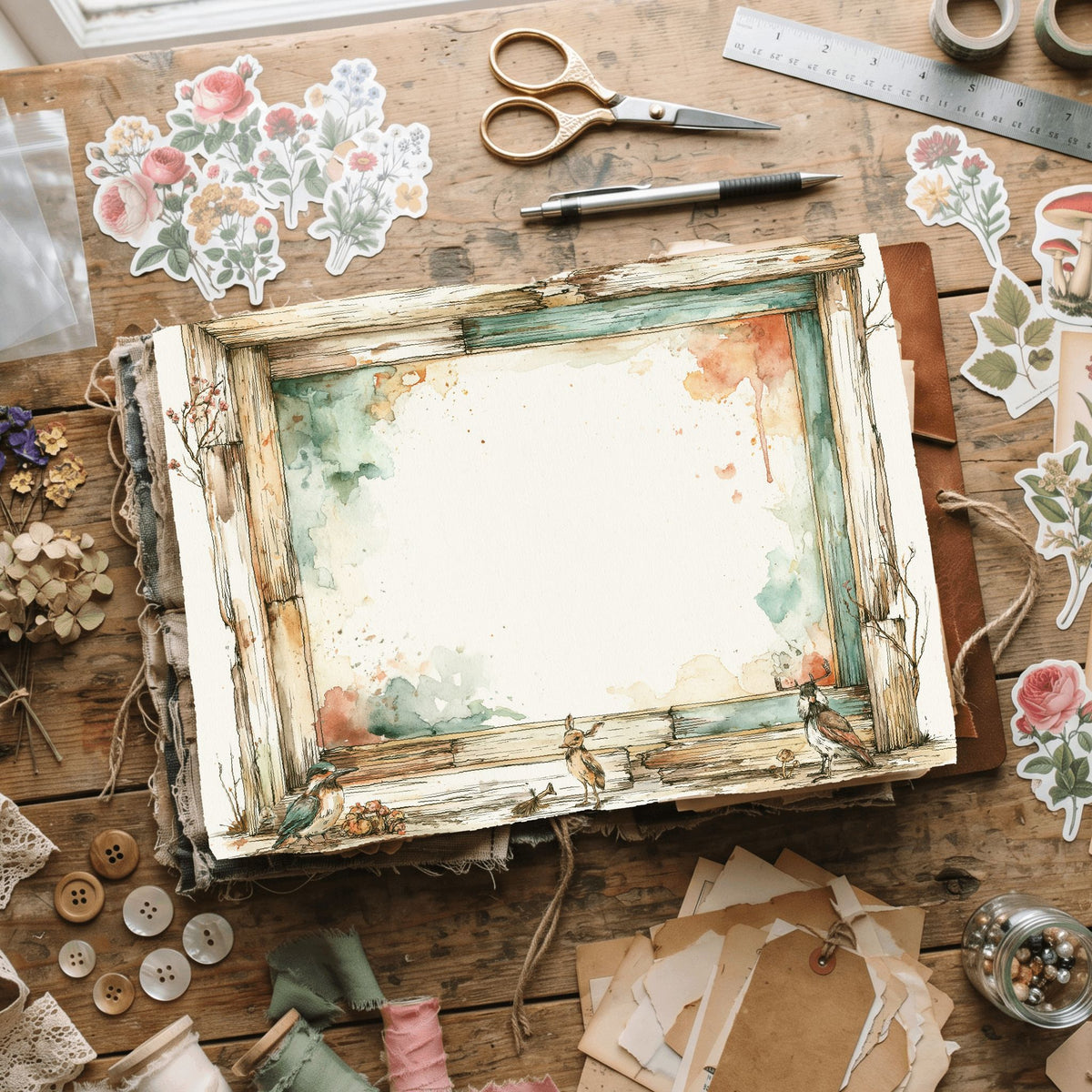 Vintage Ornate Picture Frame