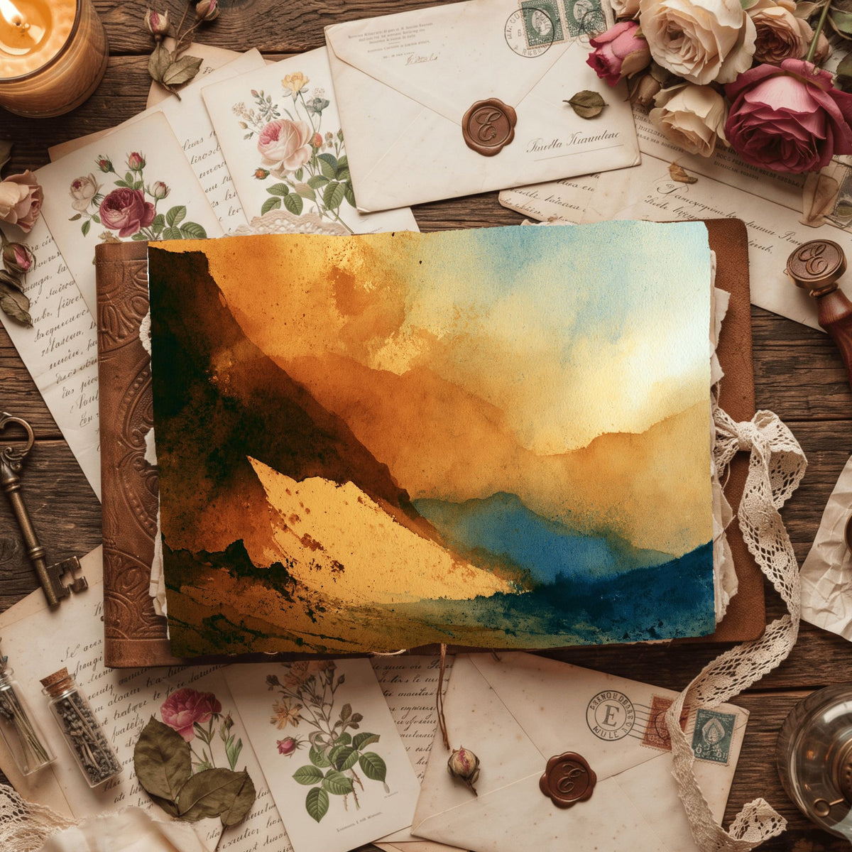 Warm Desert Landscape