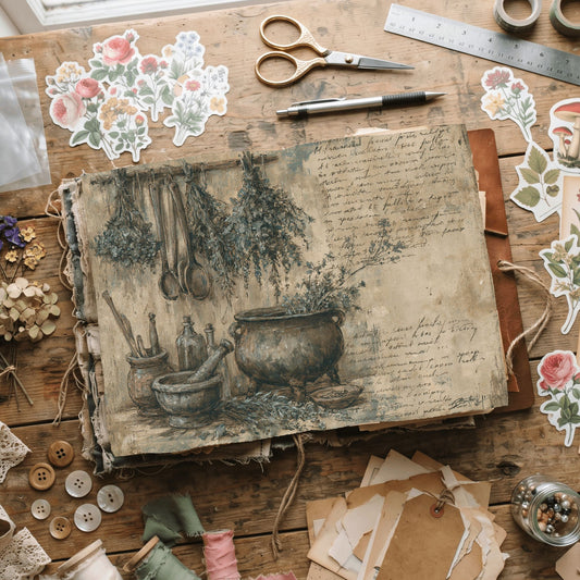 Witch'S Kitchen Recipe Journal Page