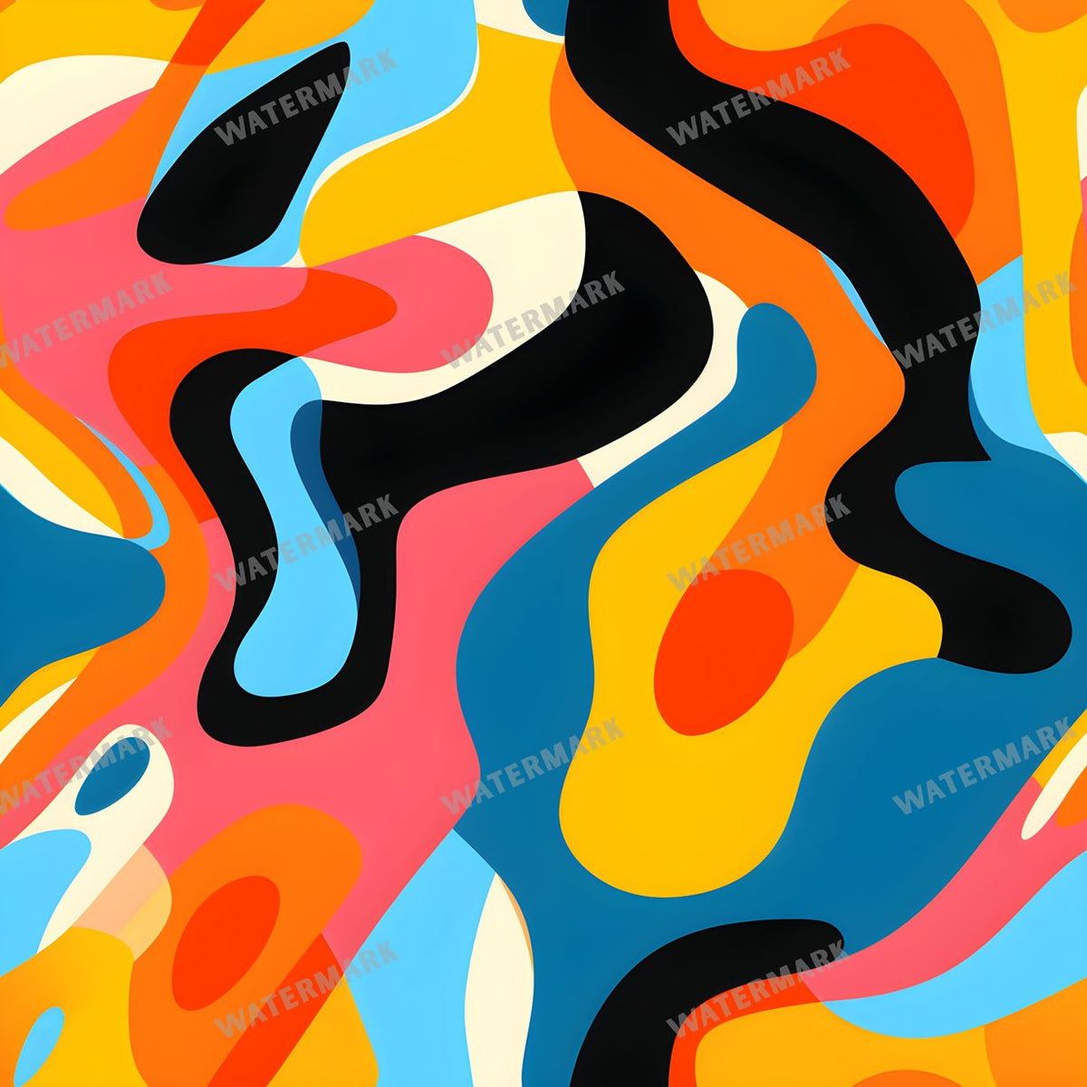 Abstract Seamless Pattern
