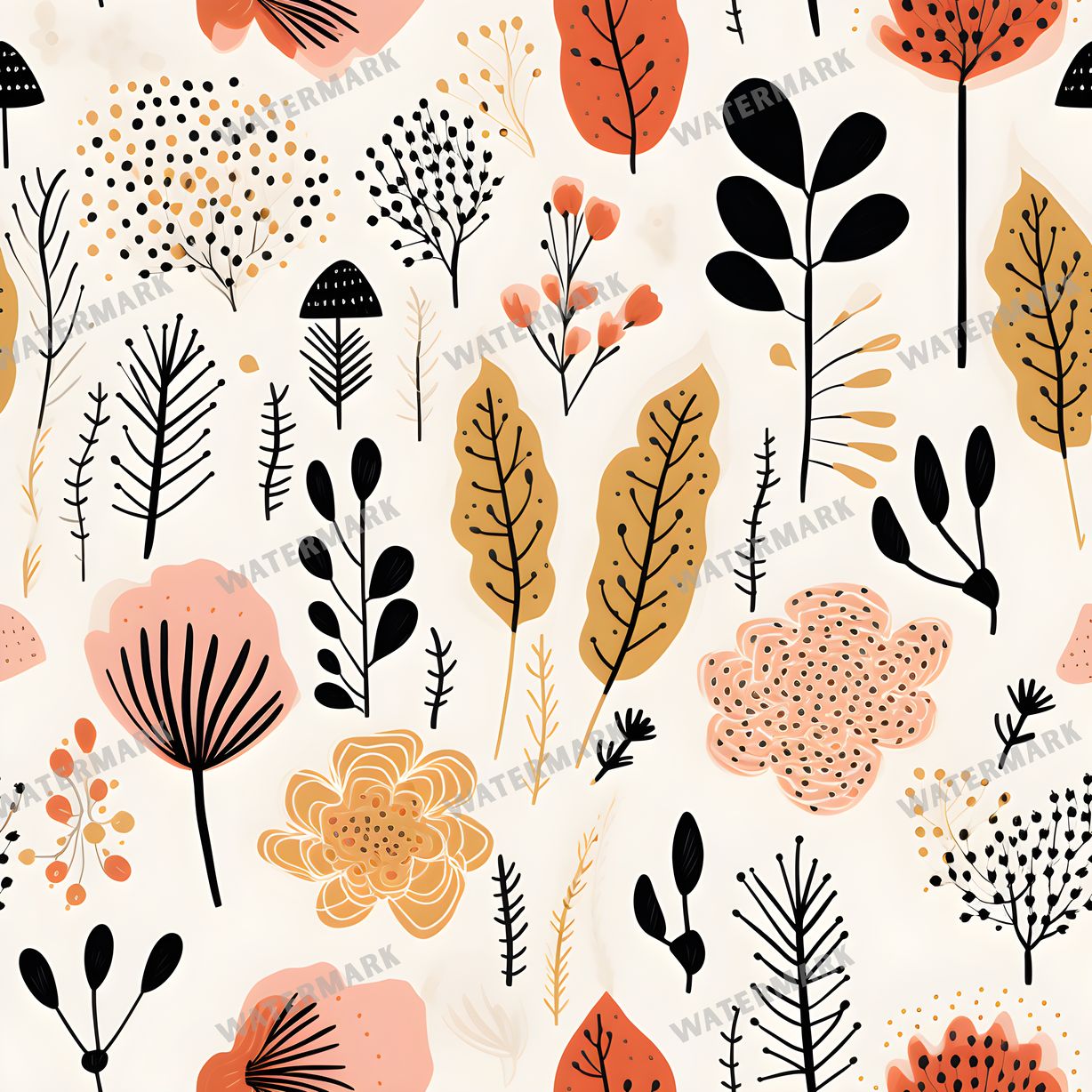 Abstract Seamless Pattern