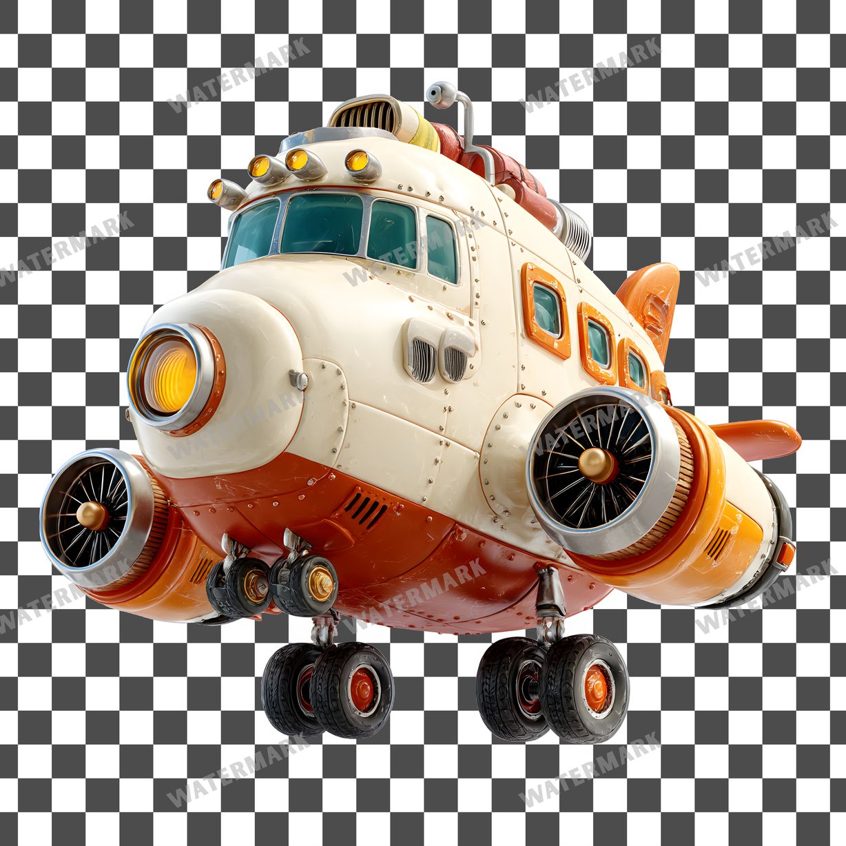 Airplane Clipart Pngs