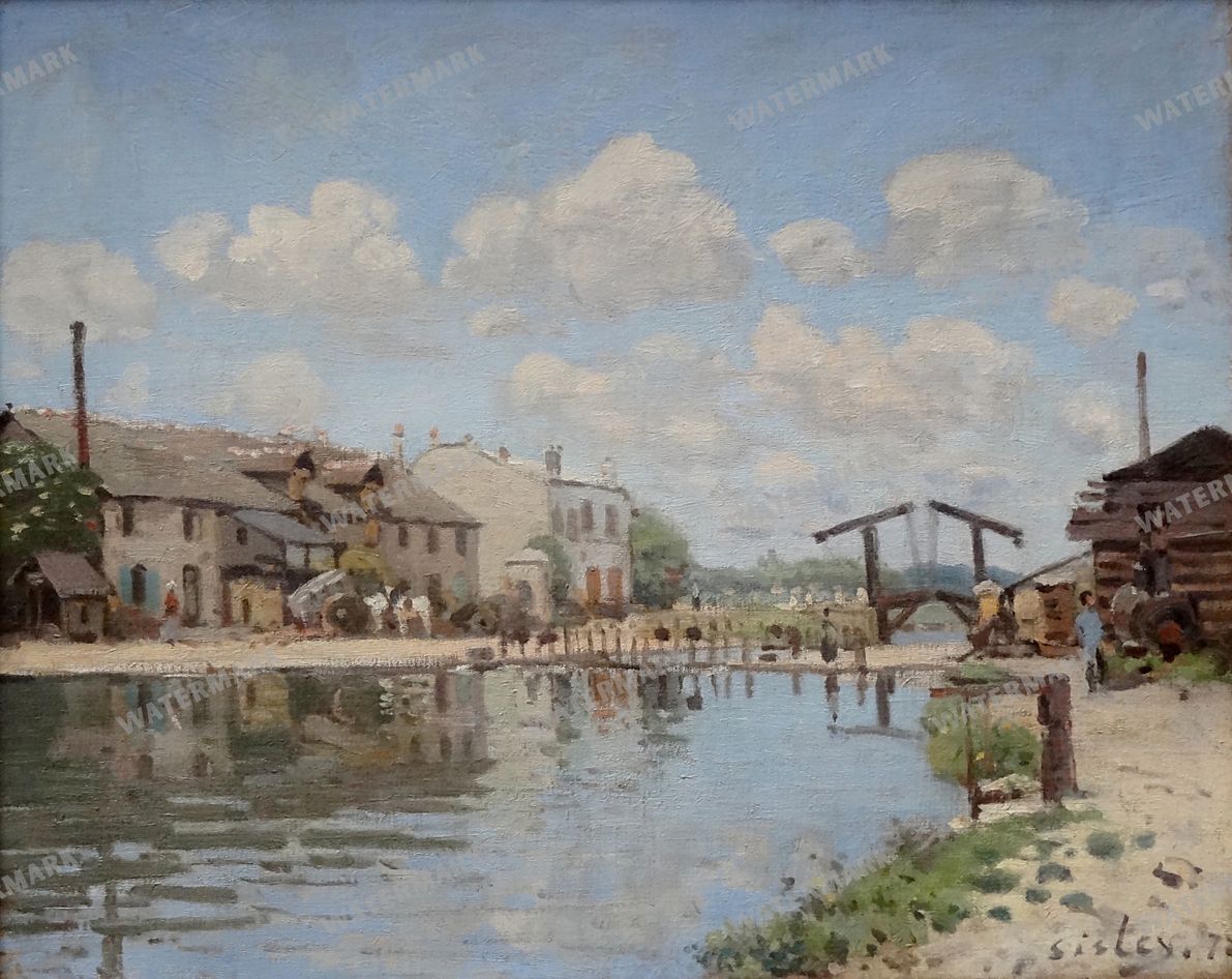 Alfred Sisley Vintage Paintings