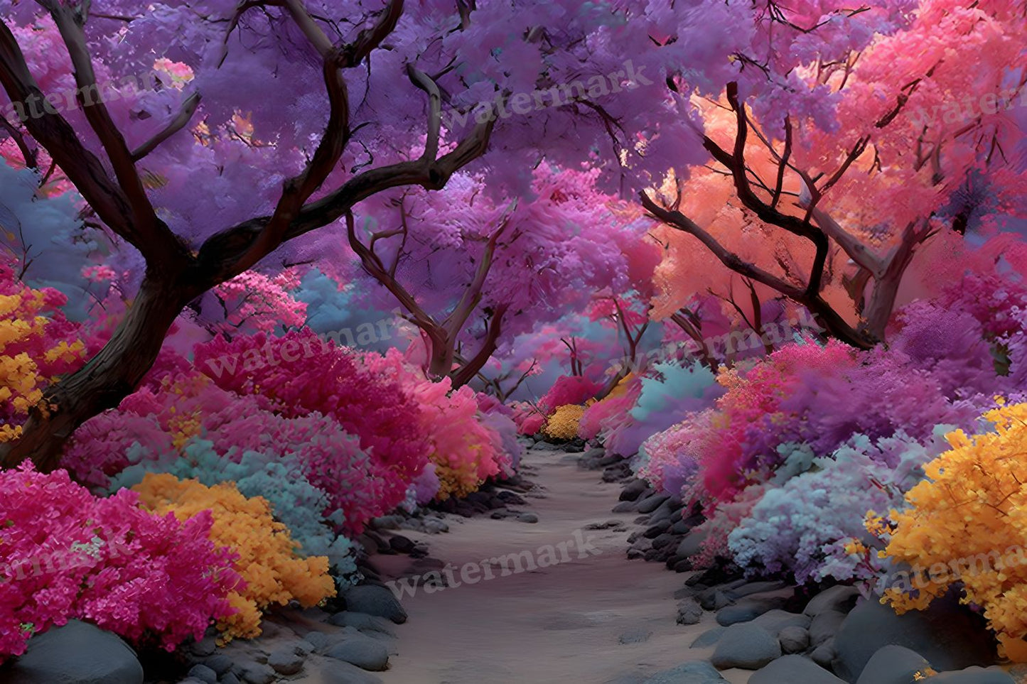 Alice Wonderland Magical Backdrop Images