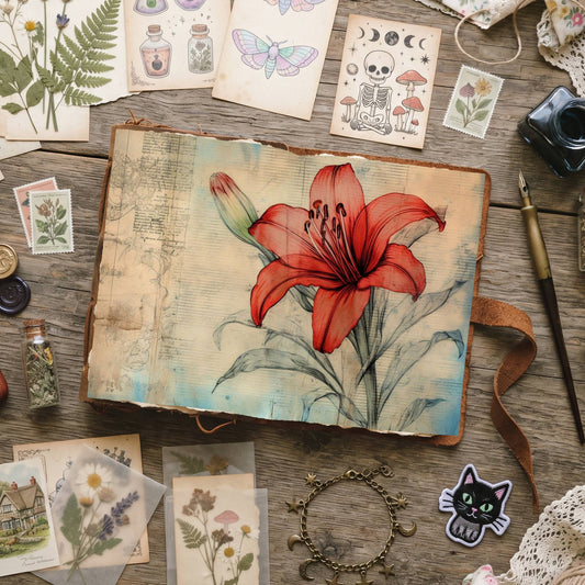 Amaryllis Digital Papers