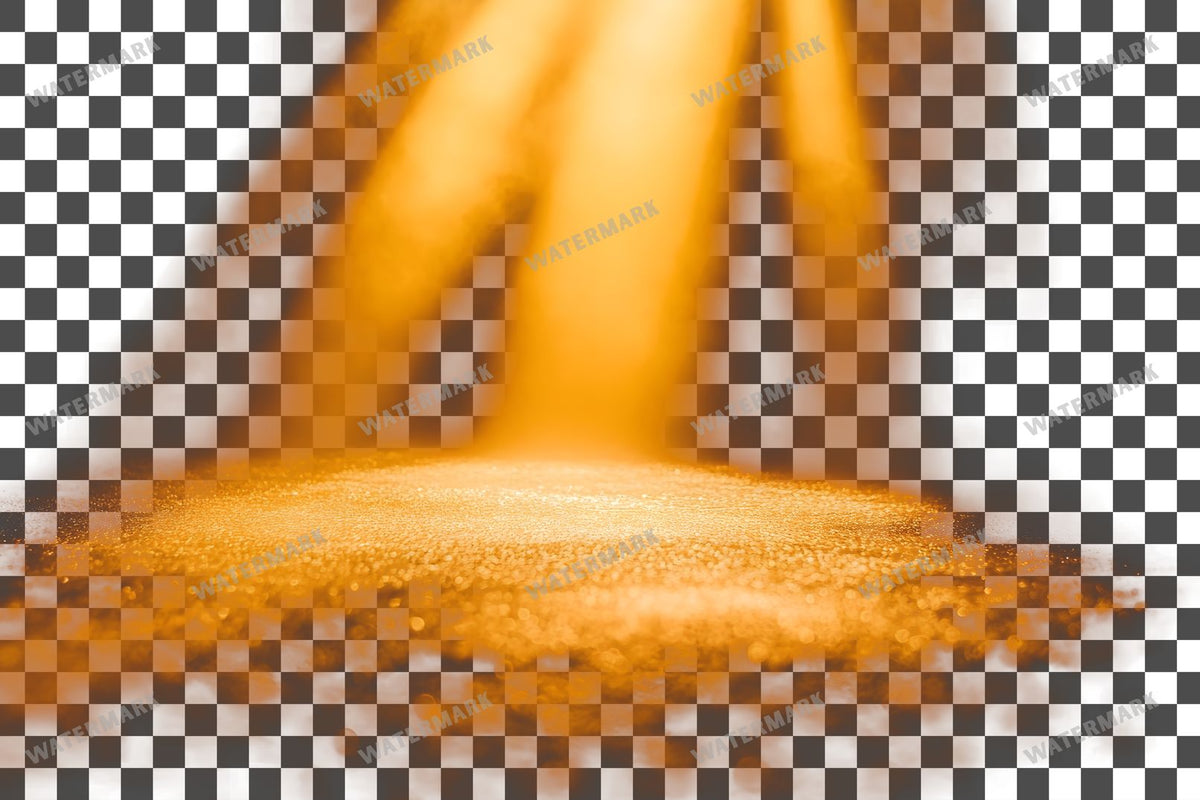 Amber Light Warm Yellow Tone Transparent Overlay Pngs