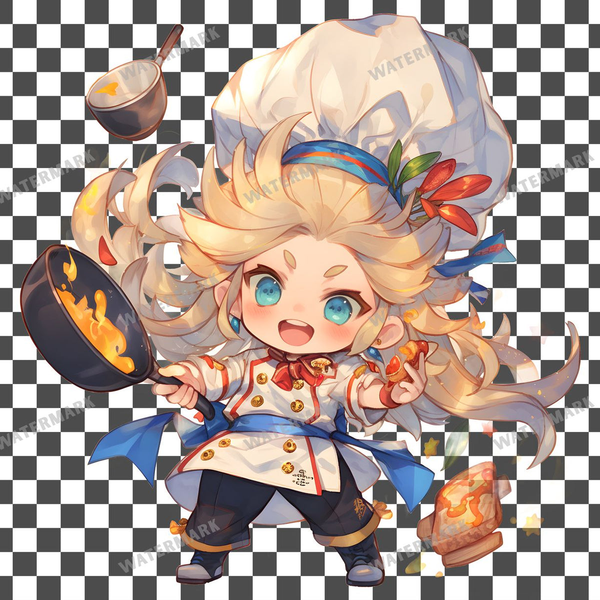 Anime Chef Clipart Pngs