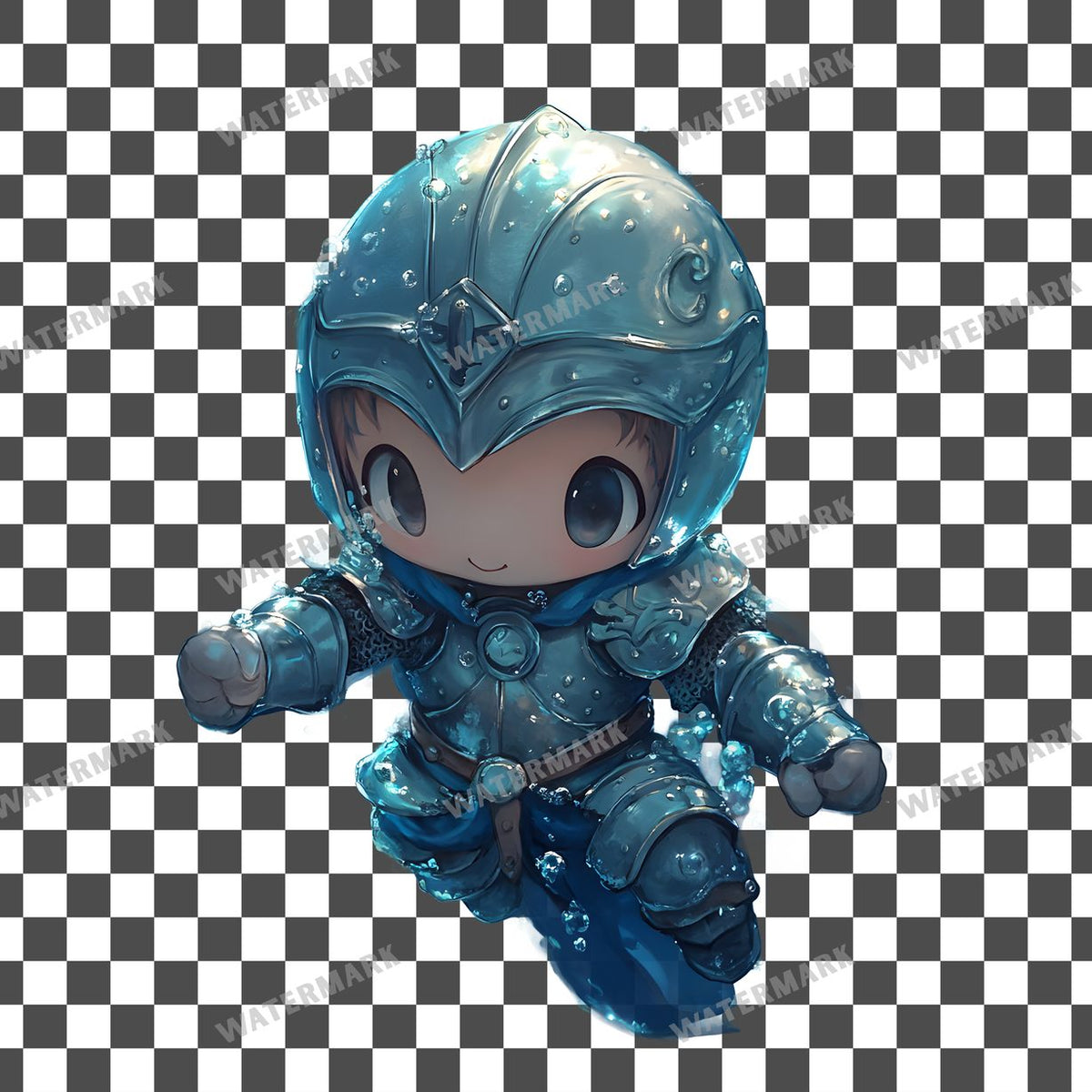 Aquatic Knight Clipart Pngs