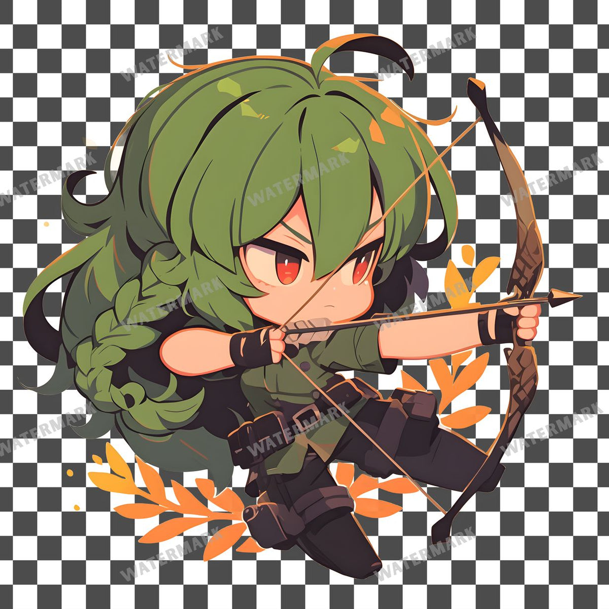Archer Aiming Clipart Pngs