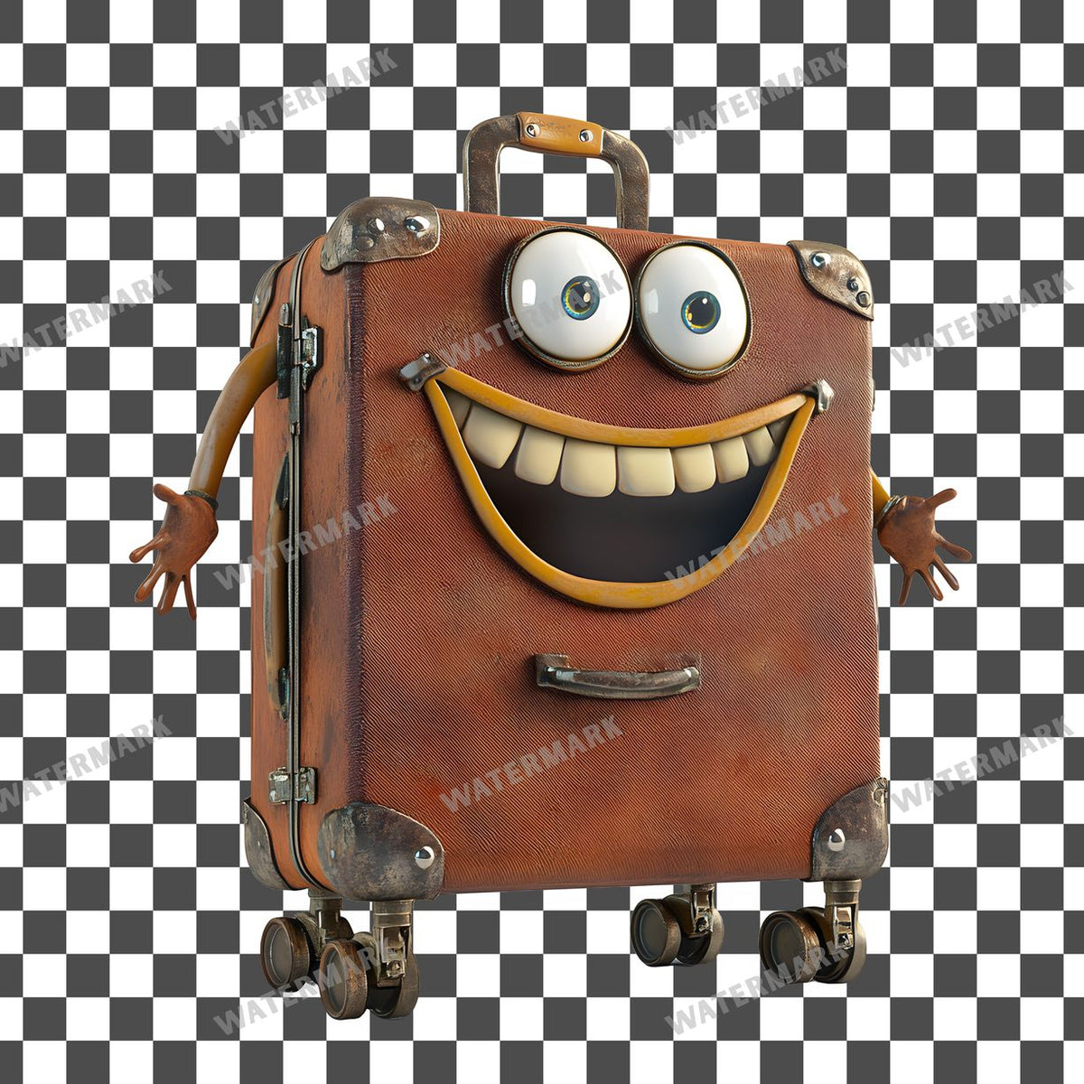 Arms Suitcase Clipart Pngs