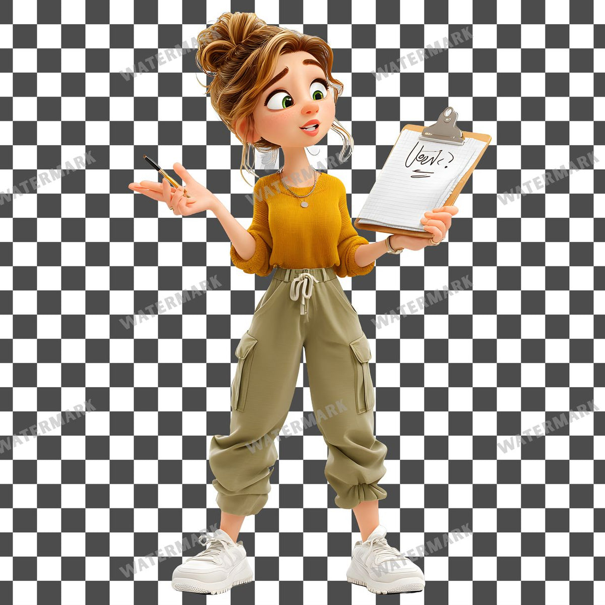 Artist Woman Clipart Pngs