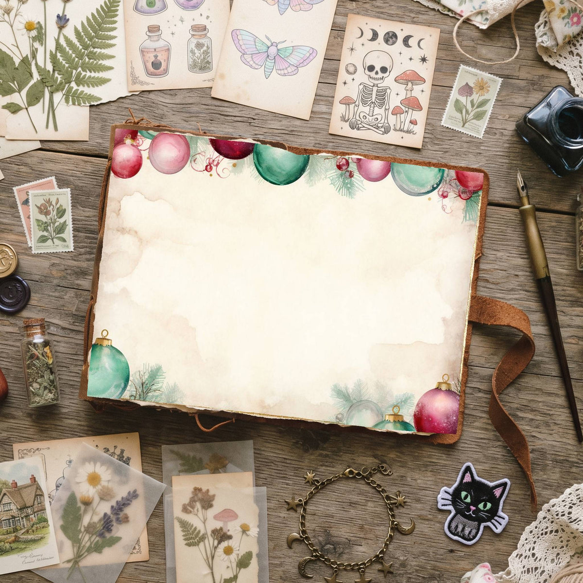 Bauble Digital Papers