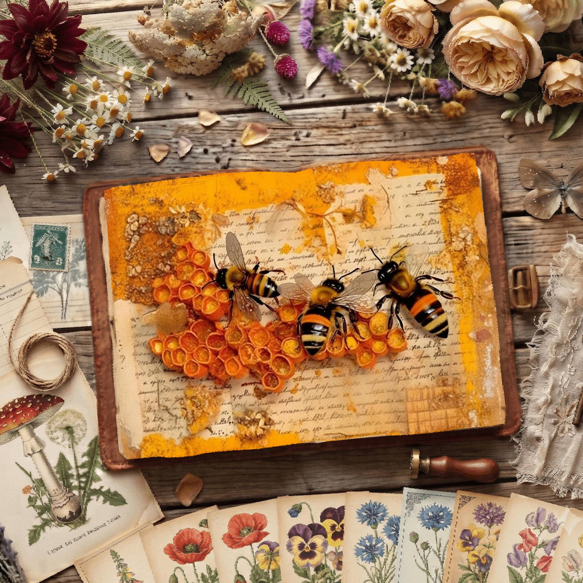 Bees Digital Papers