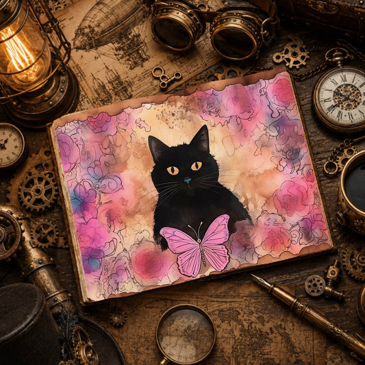 Black Cat Digital Papers