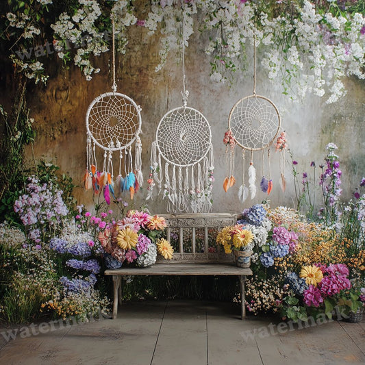 Bohemian Wedding Backdrop Images