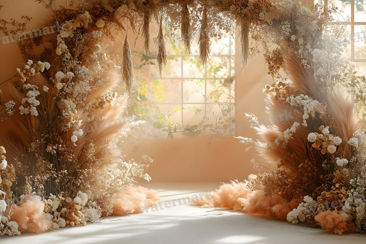 Boho Terracotta Backdrop Images