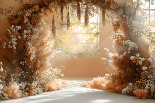 Boho Terracotta Backdrop Images