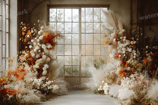 Boho White Arch Backdrop Images