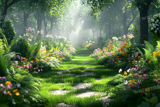 Botanical Bliss Backdrop Images