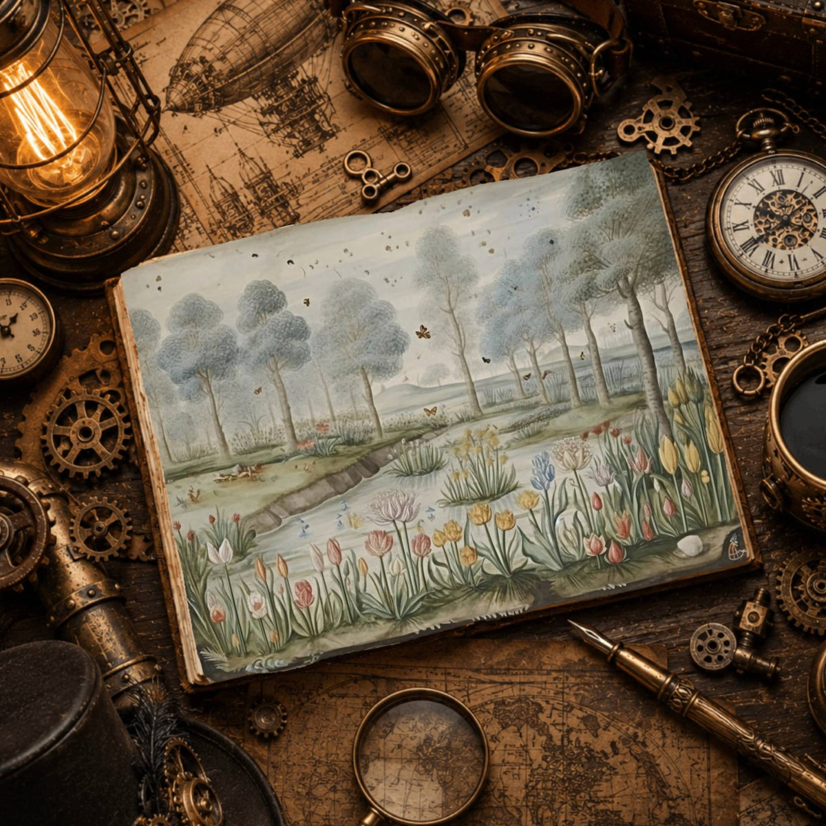 Botanical Garden Digital Papers