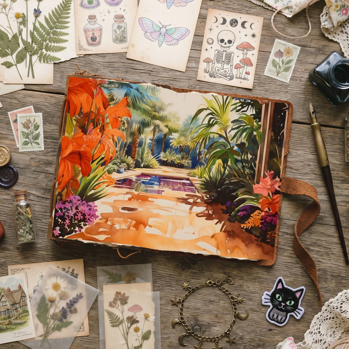 Botanical Garden Digital Papers