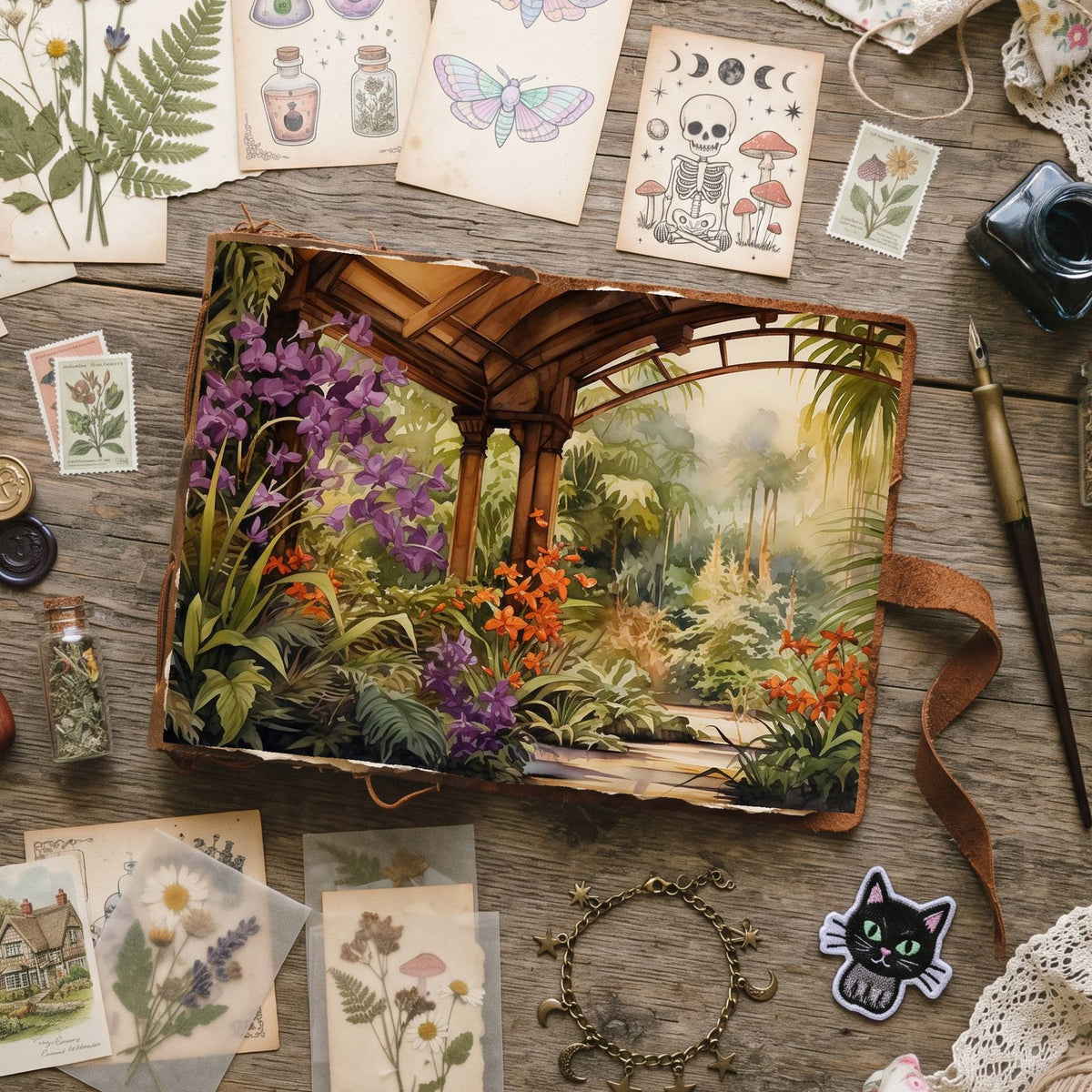 Botanical Garden Digital Papers