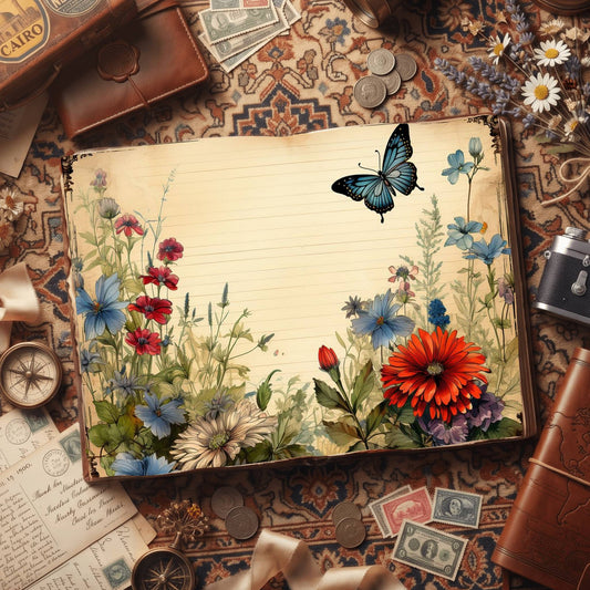 Butterfly Digital Papers