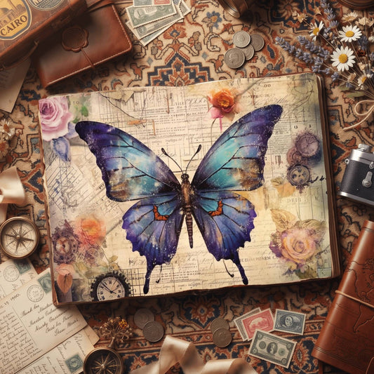 Butterfly Digital Papers