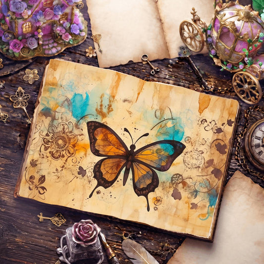 Butterfly Digital Papers
