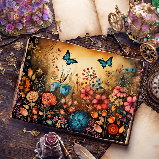 Butterfly Digital Papers