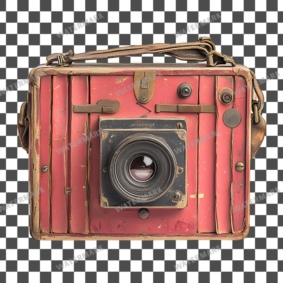 Camera Vintage Style Clipart Pngs