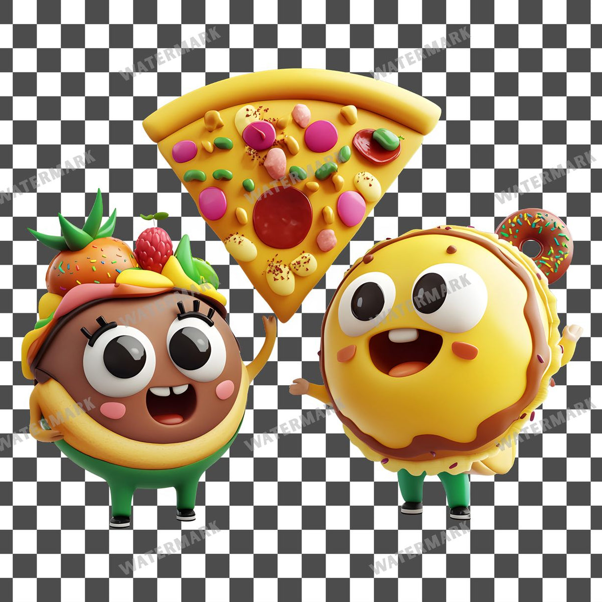 Cartoon Style Clipart Pngs