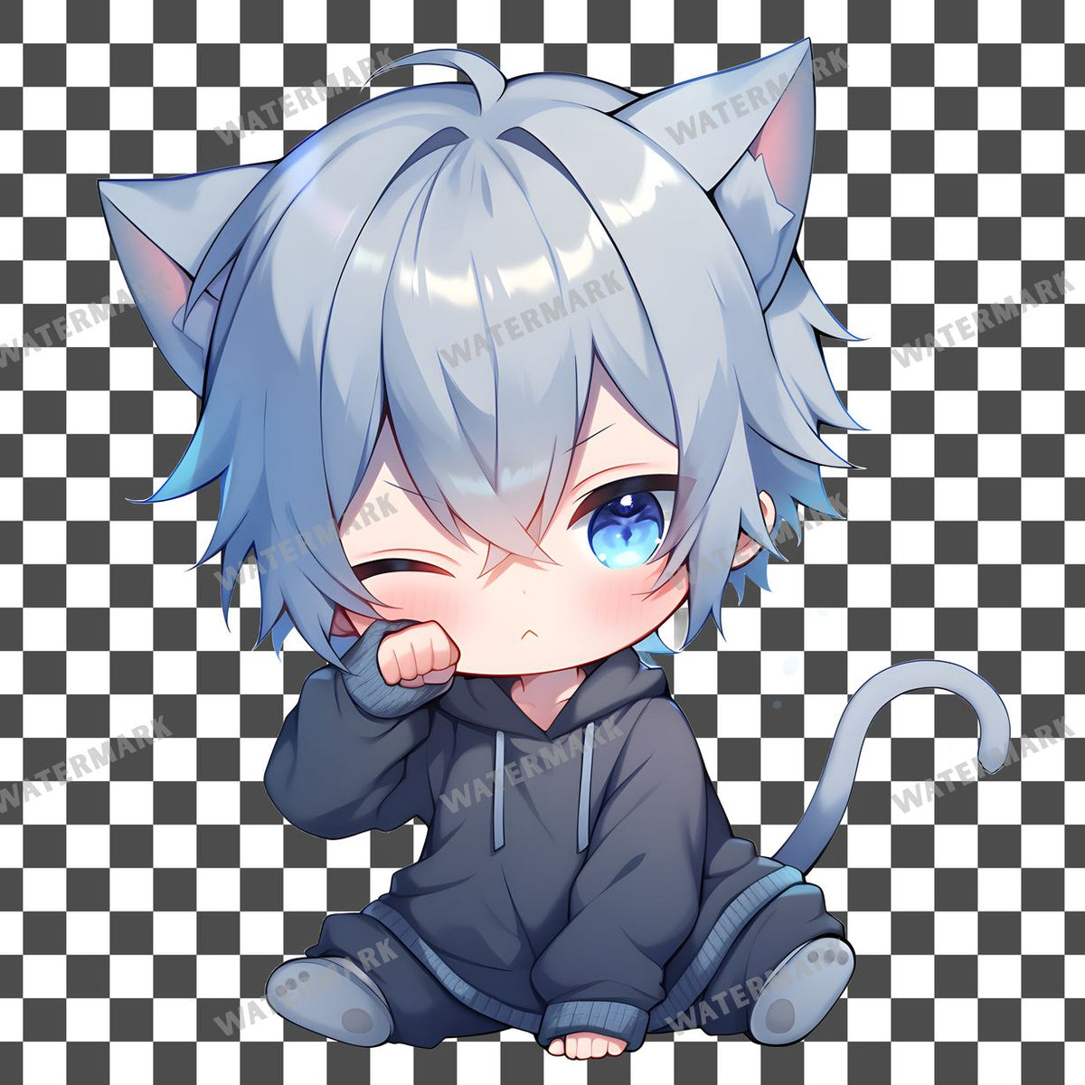 Catboy Anime Clipart Pngs