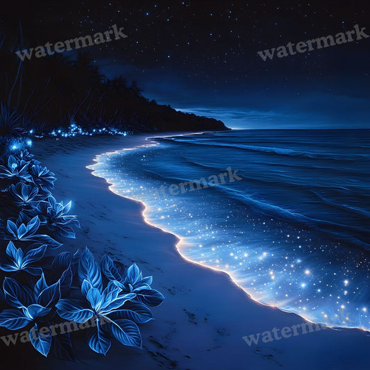 Celestial Beach Backdrop Images