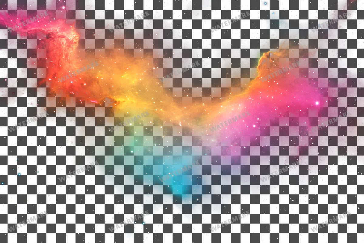 Celestial Nebula Transparent Overlay Pngs