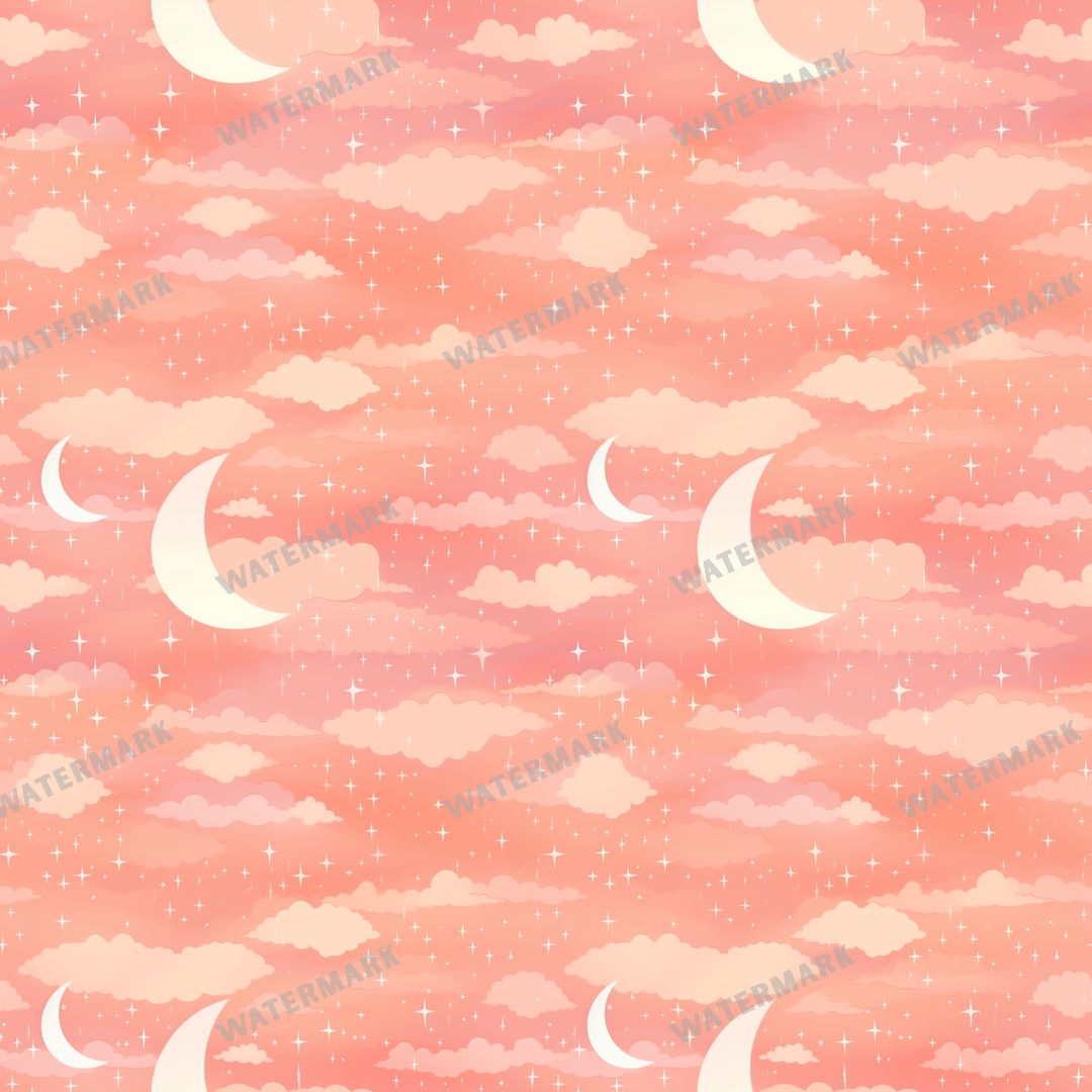 Celestial Seamless Pattern