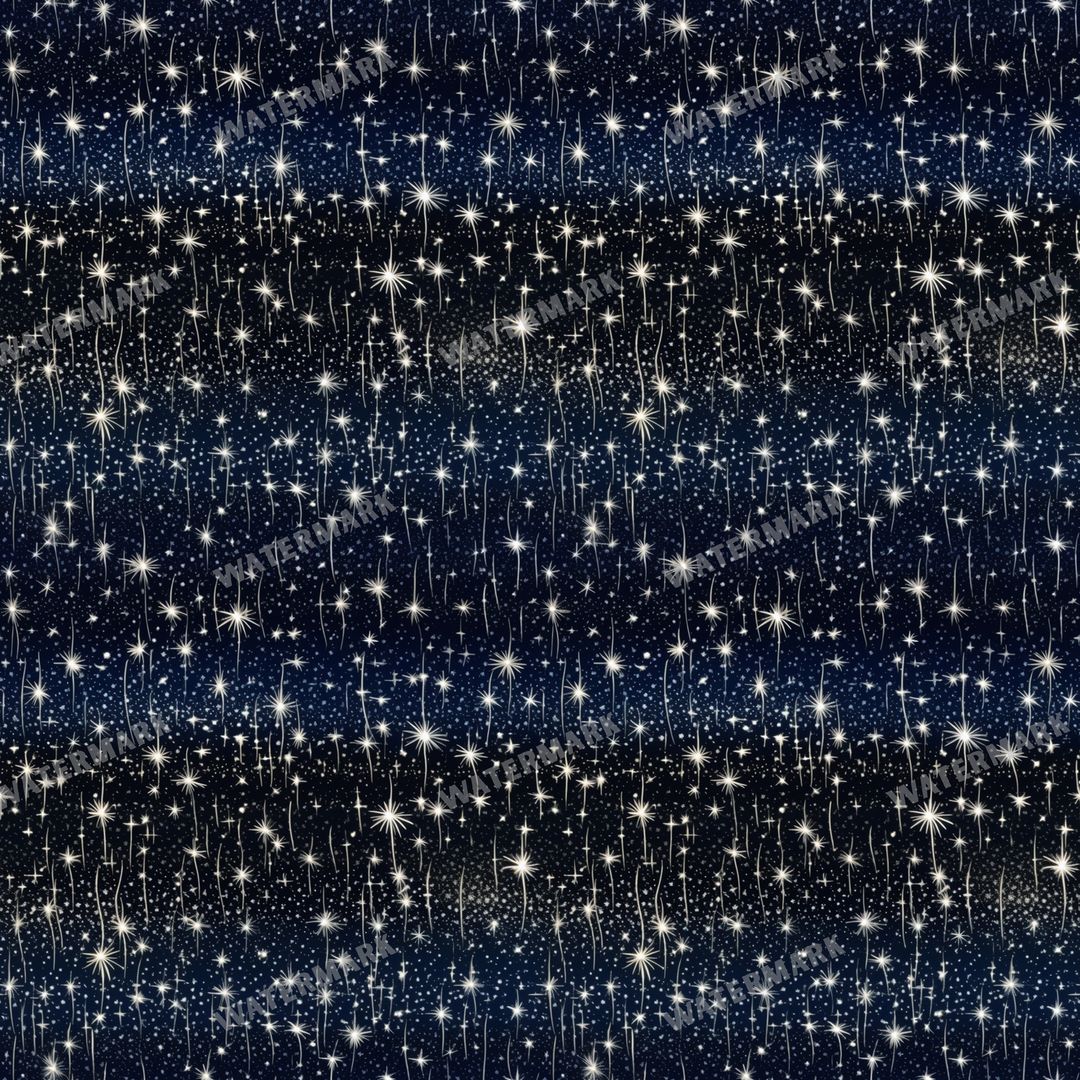 Celestial Seamless Pattern