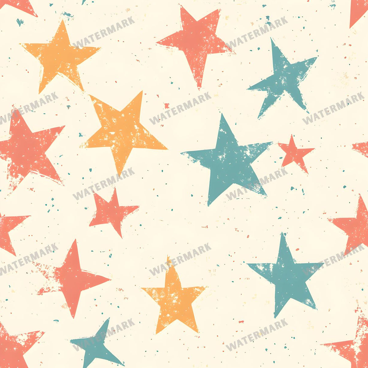 Celestial Seamless Pattern