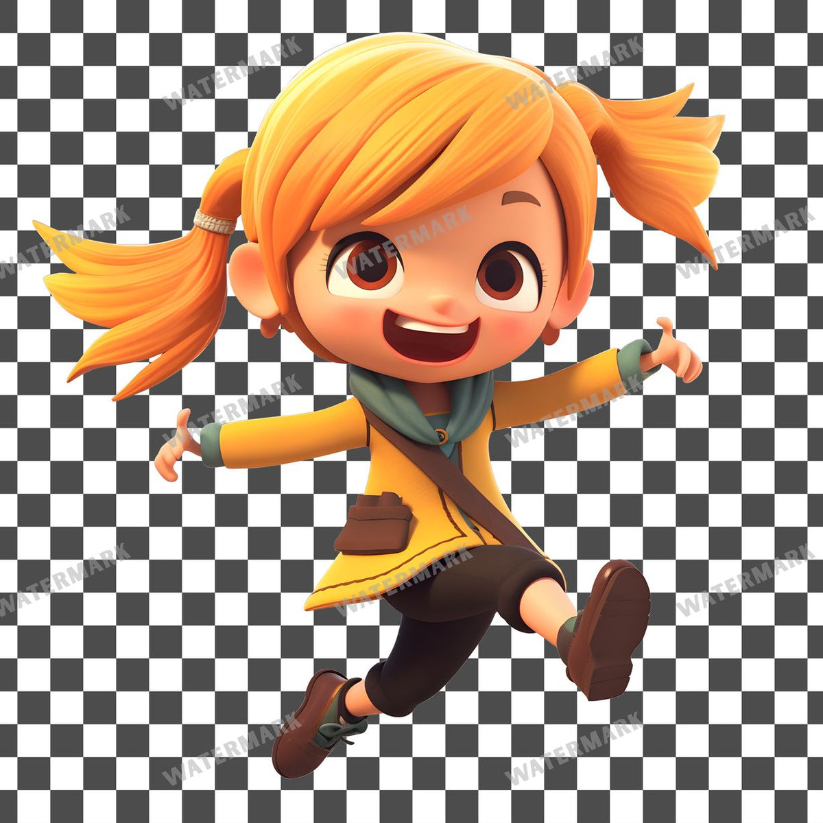 Character Jumping Clipart Pngs