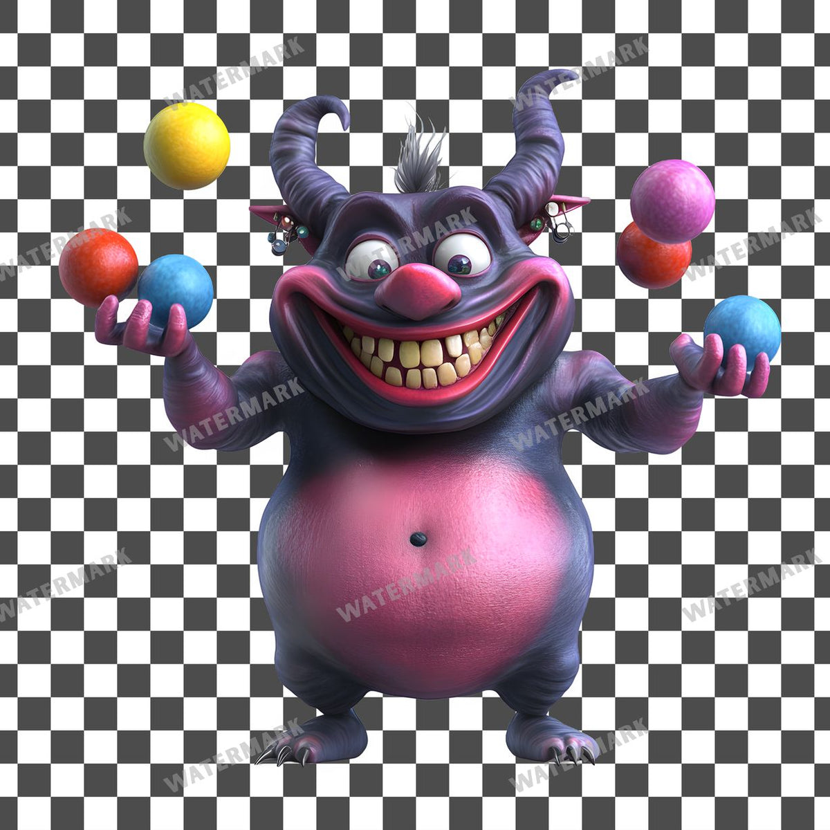 Characterbig Grin Clipart Pngs