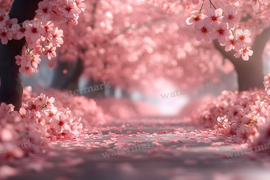 Cherry Blossom Serenity Backdrop Images