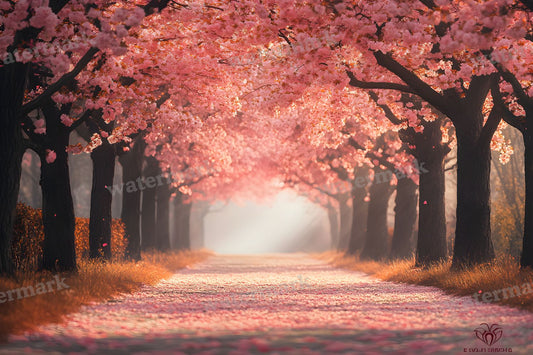 Cherry Blossom Serenity Backdrop Images