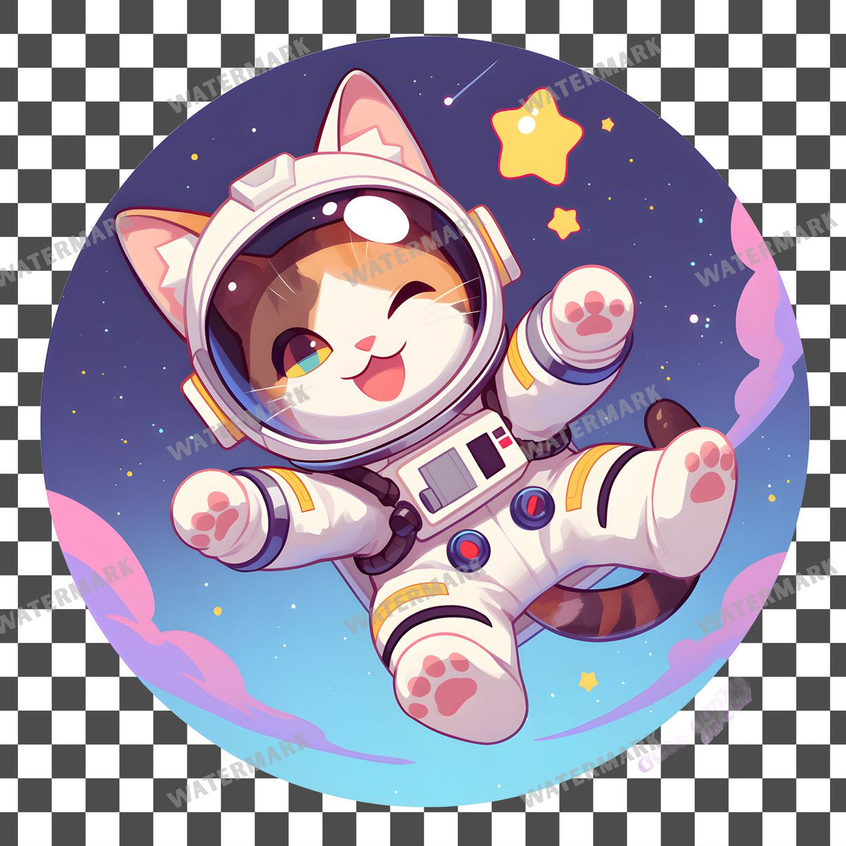 Chibi Astronaut Clipart Pngs