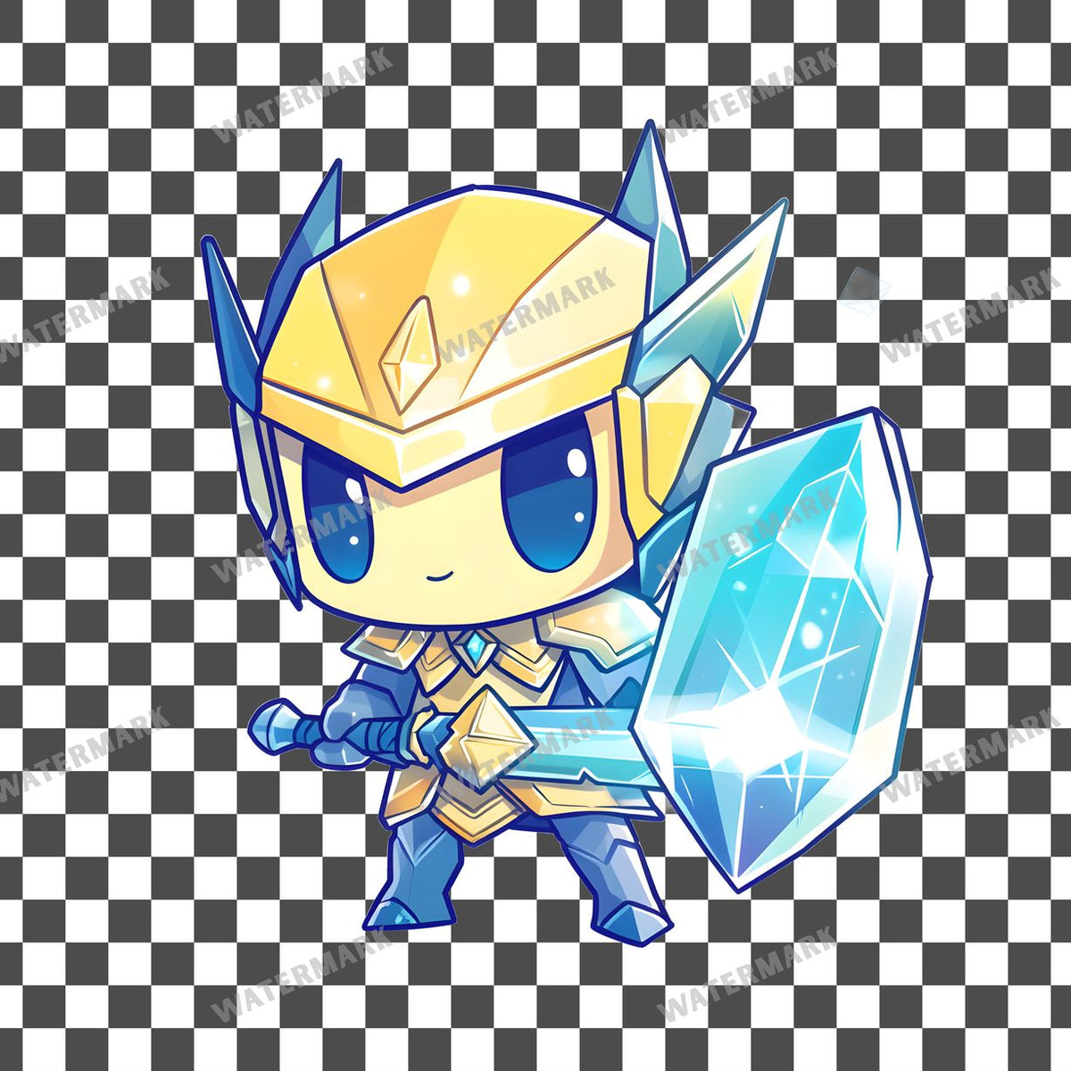 Chibi Crystal Clipart Pngs