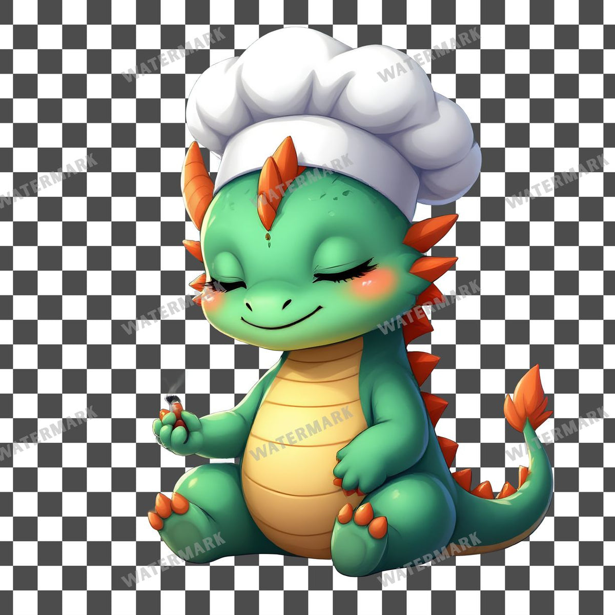 Chibi Dragon Puppy Clipart Pngs